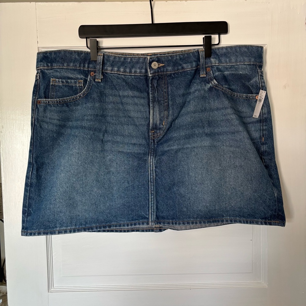 NWT Old Navy Denim Mini Skirt